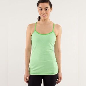 LULULEMON Lululemon Power Y Tank *Luon Light, size 8